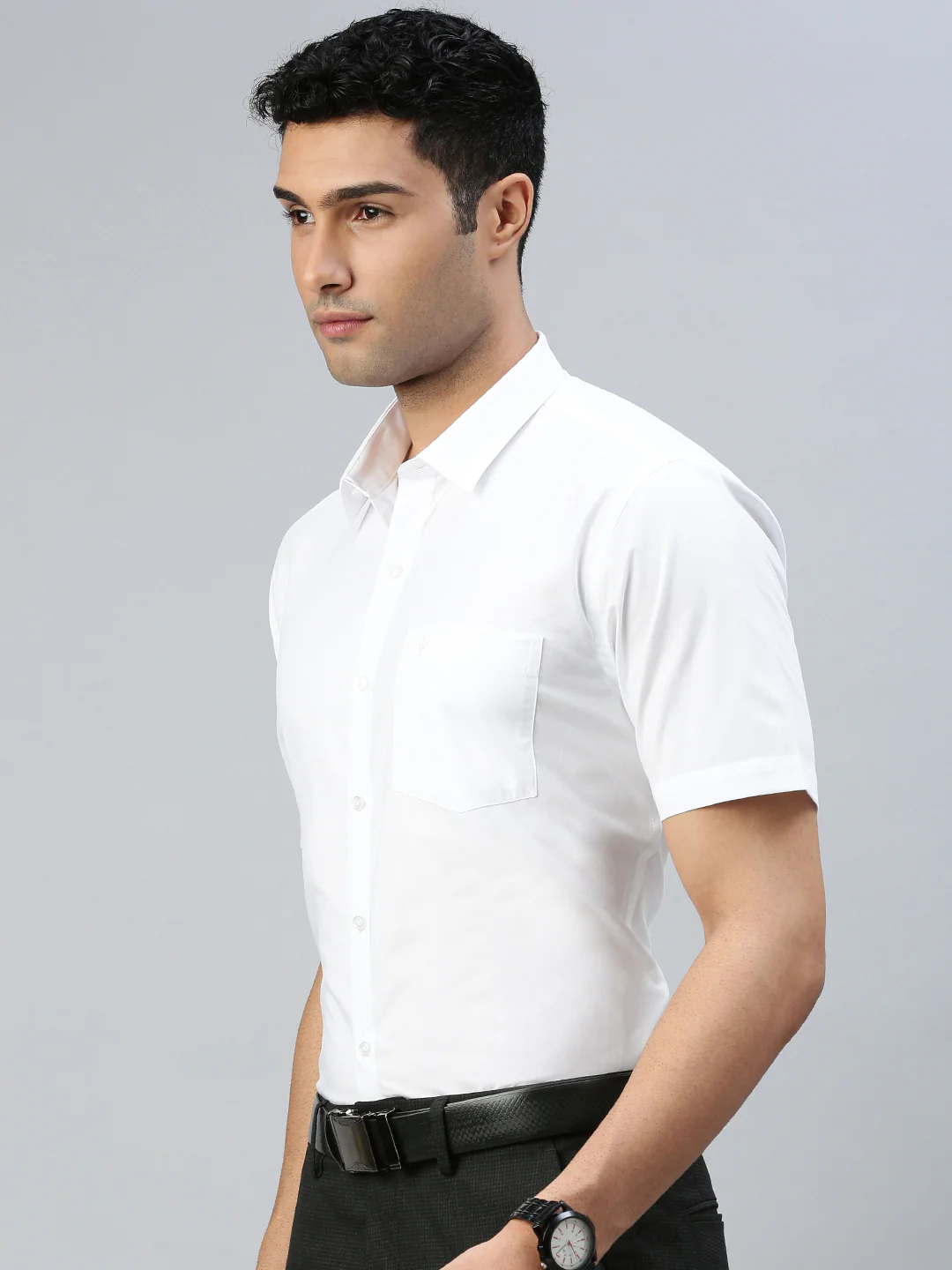 100% Cotton White Shirt – Pure Cotton | Prestigious Fit - Image 4