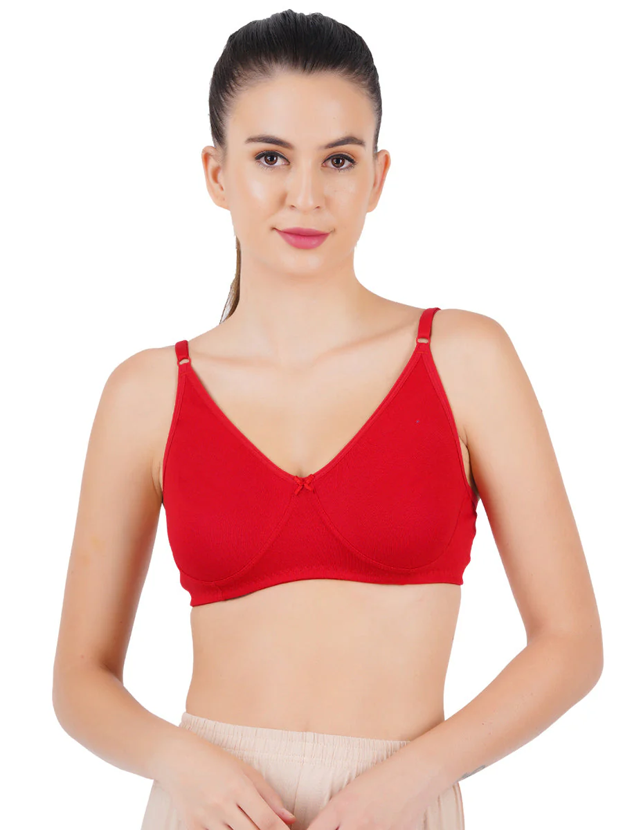 Women CottonMix Double Layer Soft Adjustable Regular Braze-Pack of 2 - Image 4